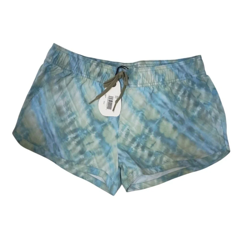 PrAna Womens Mariya Shorts Small Hybrid Pull On Casual Drawstring Mesh Pocket